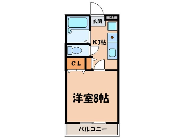 クリエイト今泉の物件間取画像